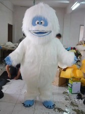 Yeti Abominable Snowman Mascot Costume Suits Cosplay Dress Christmas Party wear picture