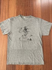 Jackalope Cowboy Graphic Tee Gray - Size L/M picture