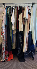 Vintage Wholesale Dress Clothing Lot Womens 50s 60s 70s 80s Mult Sizes As Is picture