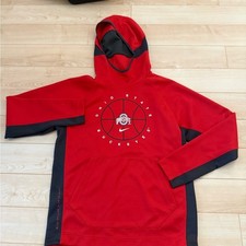 Nike Red and Black Basketball Hoodie picture