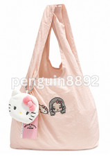Hello Kitty JISOO BLACKPINK Sanrio Foldable Shopping Bag Pink Pouch Korea picture