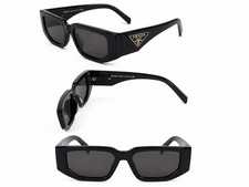Black And Rose Gold Prada  Milano Unisex Sunglasses With Box And Carrying Case picture
