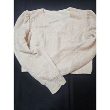 Vintage Style Floral Lace Wrap Top / Bolero Description: picture