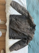 VINTAGE Harley-Davidson Men’s Black Motorcycle Jacket Size Large w/ Armor picture
