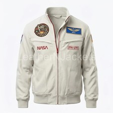 Project Hail Mary Movie Ryan Gosling Ryland Grace White Bomber Space Jacket picture