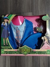 Wicked Deluxe Shiz University Uniform & Accessories Girls Dress Size 4-6x picture