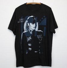 1990 Janet Jackson Rhythm Nation Tour Shirt Unisex Black Shirt picture