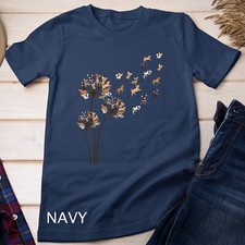 Chihuahua Flower Fly Dandelion Chihuahua Funny Dog Lover T-Shirt Unisex T-shirt picture