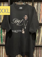 Big L The Big Picture T-Shirt 90s Style Hip Hop Rap Tee Unisex Black 2XL New picture