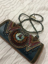 Vintage Mary Frances Beaded Embellished Art Deco Shoulder Crossbody Hand Bag picture