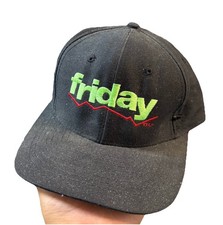 Vintage Friday Movie Promo Snapback Hat Rare Black Ice Cube Chris Tucker picture