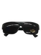 Cheap Men’s Plastic Locs Gangster Style Sunglasses UV400 - Black picture