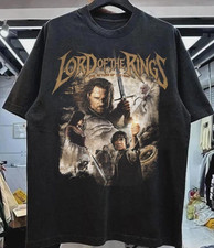 The Lord of the Rings Vintage T-Shirt, Return of the king Graphic Tee picture