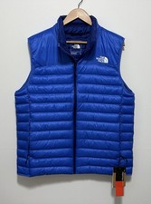 The North Face Terra Peak Vest Mens Large Active Blue Quilted Puffer Pertex NWT picture