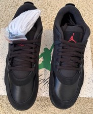 Jordan Air Jordan 4 RM Men’s Sneakers Black/White/Varsity Red US 13 FQ7939-009 picture