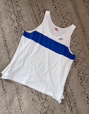 True Vintage 70s 80s Nike Orange Tag Running Singlet Mesh Tank Top (Made in USA) picture