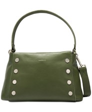 $445. Hammitt Bryant Small Leather Shoulder Crossbody Bag Landscape Green Silver picture