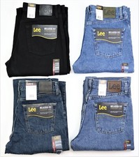 New Lee Men's Relaxed Fit Straight Leg Jeans All Sizes Four Colors Classic Jean picture