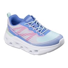 Skechers Glide-Lite Sneakers Size 4 Blue Pink Womens 5.5-6 Youth Girls Athletic picture