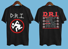 D.R.I. Logo Definition DIRTY ROTTEN BAND T Shirt Full Size S-5XL picture