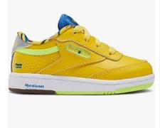 Reebok Illumination's Minion x Club C Yellow Unisex Kids Size 11 picture
