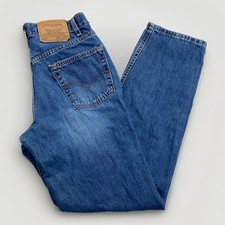 Vintage Levis 550 Jeans Mens 30 x 31 Relaxed Fit Tapered Leg USA 90s Denim picture