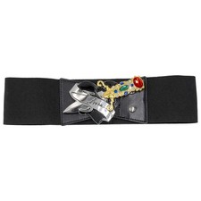 Elvira Dagger Belt with Elastic Waist - Mistress of the Dark Fashion Accessory picture