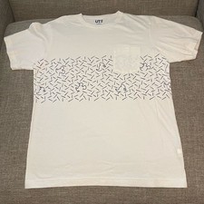 Uniqlo x Disney | Mickey & Donald Abstract Pocket Tee | M picture