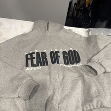 Fear of Gods Essentials Jay - Z - Exclusive LA Popup Hoodie Size LARGE picture