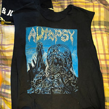 Autopsy Rare Reggie's Chicago Exclusive Shirt Death Cianide Broken Hope picture
