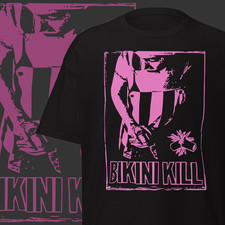 Vintage Bikini Kill - Special Black  men S-4XL T-Shirt For Fan YD106 picture