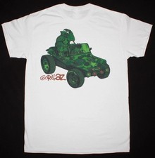 VTG GORILLAZ BAND GORILLAZ 2001 Cotton White S-5XL T Shirt For Fans NT104 picture