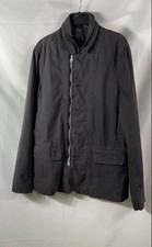 AllSaints Men's Leahurst Blazer Charcoal Gray Cotton Blend NWT Sz 38 picture
