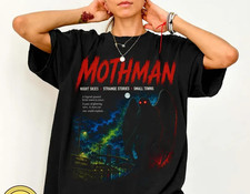 Retro Mothman Shirt, Mothman Sweatshirt, Cryptid T-Shirt picture