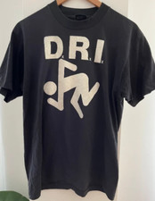 D.R.I. Logo Dirty Rotten Imbeciles rock band T Shirt Full Size S-5XL picture