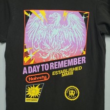 Retro 8-Bit - A Day To Remember - Naivety Short Sleeve Band T-Shirt - Size Sm picture