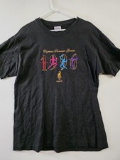 Vintage 1996 Summer Olympic Games Atlanta Shirt Men's Large Beefy Embroidered picture