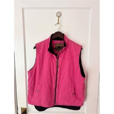 Roper Range Gear Women's Pink Canvas Fleece Lined Vest- XL picture