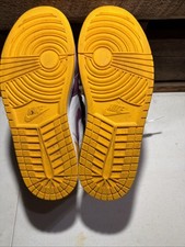 nike air jordan retro mens size 8.5 Gold &purple picture