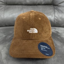 NWT The North Face Shallow Fit NORM SE Corduroy Hat Burnt Umber Strapback OS picture