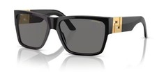 Versace Mens Sunglasses VE4296 GB1/81 Black/Grey Acetate Polarized 59mm picture