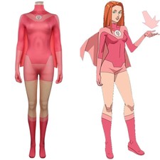 Invincible Atom Eve Cosplay Fantasia Costume Disguise Adult Women Jumpsuit Bodys picture