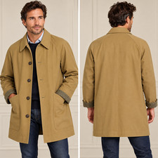 Vintage Holland & Holland Reversible Overcoat M Fits Large picture