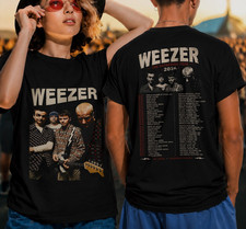 Weezer The Gathering Tour 2026 Concert T-Shirt, Vintage Alternative Rock Tee picture