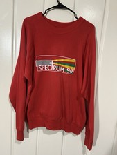 Vintage Spectrum 90 Crewneck Pullover Sweatshirt XL picture