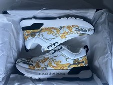 Versace Jeans Couture Dynamic Blanco Dorado Talla 41 picture