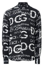 DOLCE&GABBANA Long Sleeve Men's Full Button Down Soft Cotton Shirt picture