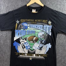 VTG Southern Heritage Classic T Shirt Men’s M Black Jackson State TN State Y2K picture