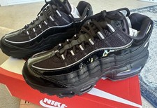 Nike Women’s Air Max 95 Big Bubble 8 NEW All Black picture