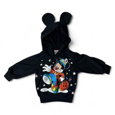 VTG Mickey Stuff for Kids Jog Togs Sz 2 Toddler Halloween Clown Hoodie w/ Ears  picture